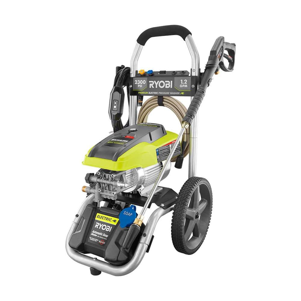 RYOBI 2300 PSI 1.2 GPM High Performance Electric Pressure Washer-RY142300 - The Home Depot