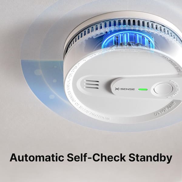 X-SENSE 10-Year Battery Smoke Detector with Photoelectric Sensor