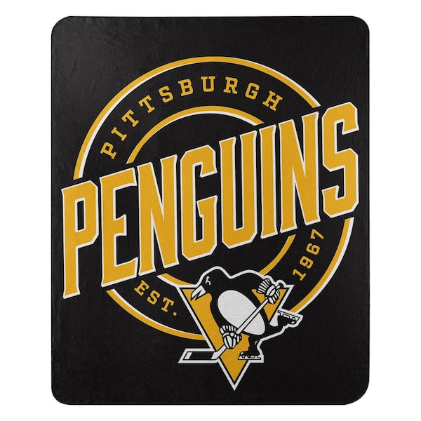 THE NORTHWEST GROUP NHL Penguins Campaign Multi-Color Fleece Throw Blanket