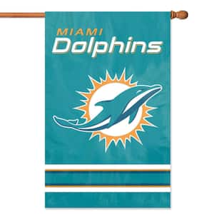 Miami Dolphins Applique Banner Flag