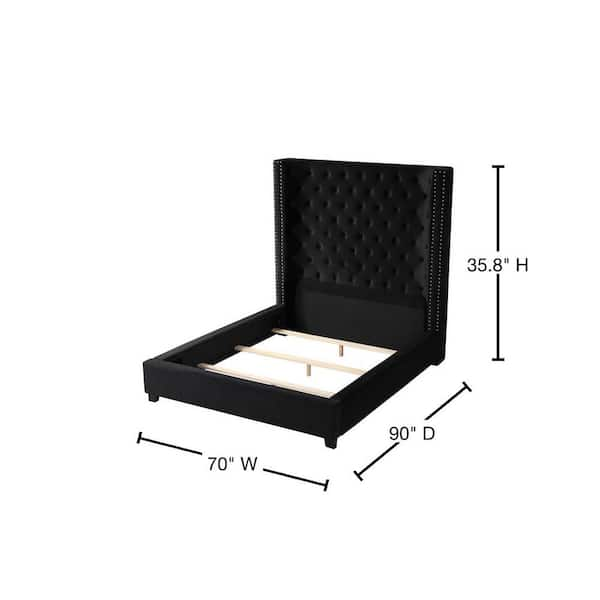 High profile deals upholstered platform bed