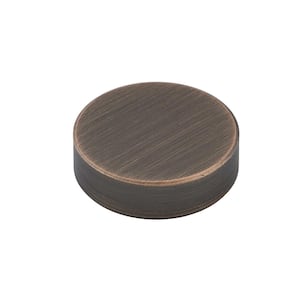 1 in. (25 mm) Oil-Rubbed Bronze Steel Screw Cover