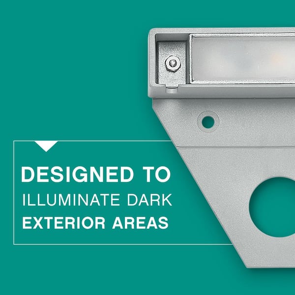 HINKLEY - Hinkley Landscape Lighting Nuvi Medium Hardscape Lights (Set of 10), Titanium