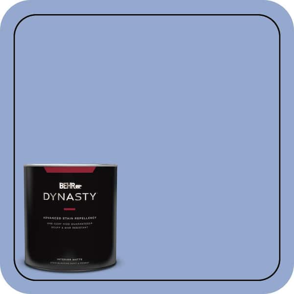 BEHR DYNASTY 1 qt. #M540-4 Hopeful Dream One-Coat Hide Matte Interior Stain-Blocking Paint & Primer