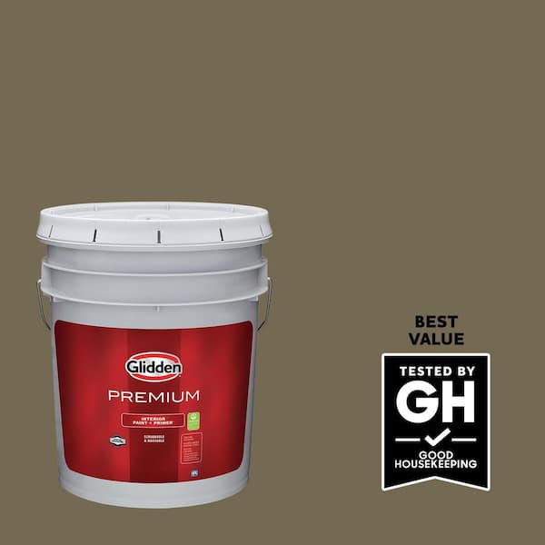 Glidden Premium 1 qt. PPG1069-7 Cinnamon Spice Semi-Gloss Interior