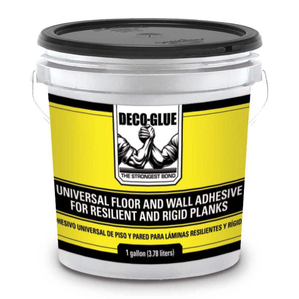 DECO GLUE 1 Gal. (4 qt. ) 6-8 Hour Dry Time Universal Resilient Vinyl Carpe