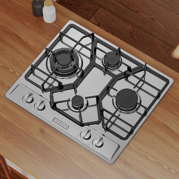 Empava 36 in. Gas Stove Cooktop in Stainless Steel with 5 Italy