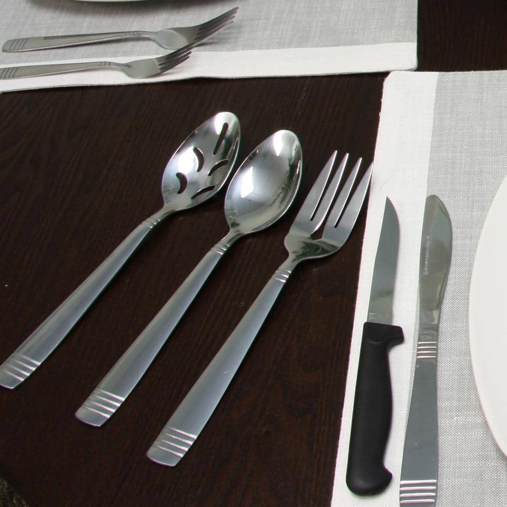 Gibson Palmore Plus 55 Pc. Flatware Set