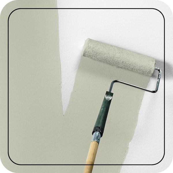 BEHR PREMIUM PLUS 8 oz. #S380-2 Morning Zen Eggshell Enamel