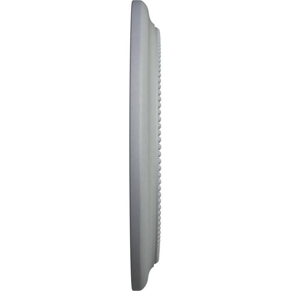 Crendon 24" Primed Round Wood Finish Ceiling Medallion