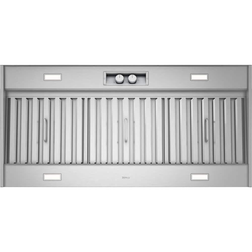 Spruce 48 in. 1200 CFM Insert Mount with LED Light Range Hood in Stainless Steel