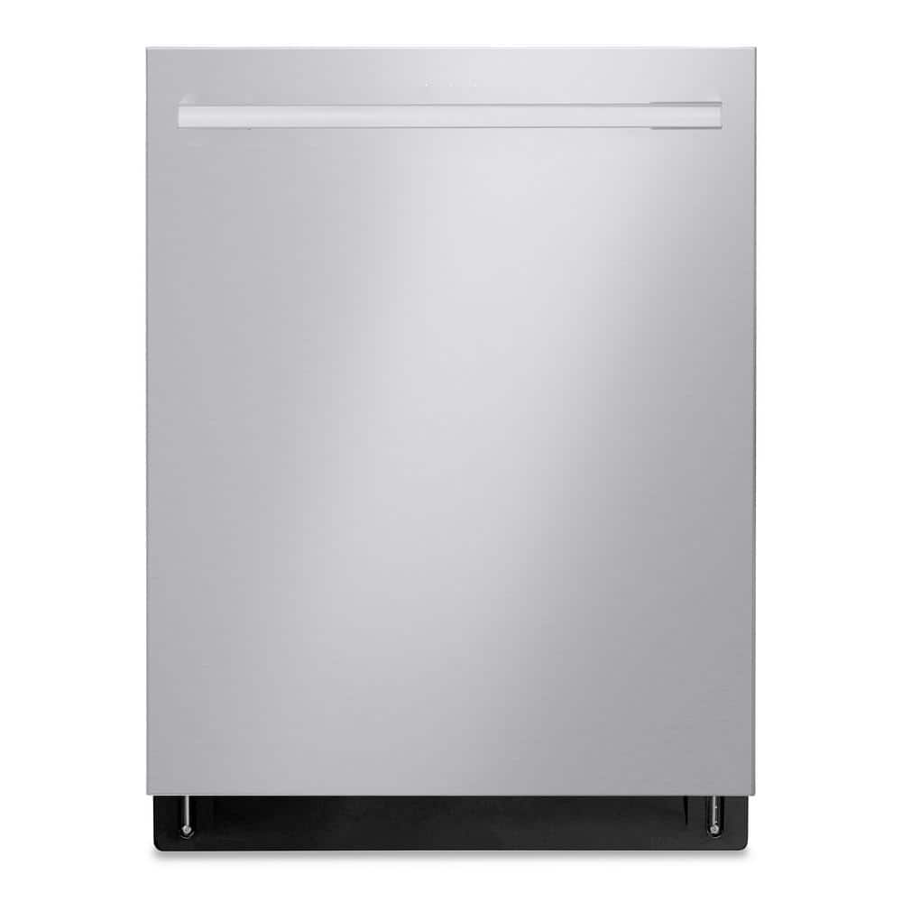 24 in. Top Control Smart Wi-Fi Enabled Dishwasher QuadWash Pro, Dynamic Heat Dry, 3rd Rack in PrintProof Stainless Steel