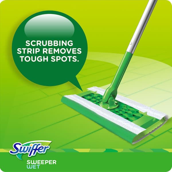 Swiffer Sweeper 2-in-1 Sweep and Mop Starter Kit,1 Mop + 19 Refills 