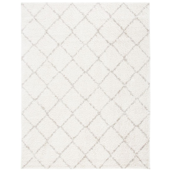 Arizona 10 ft. x 14 ft. Ivory/Beige Geometric Area Rug