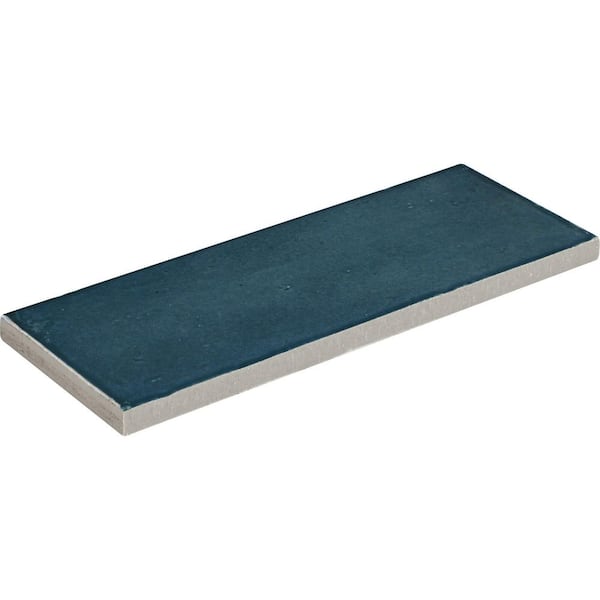 Marazzi Rice Blu 2 in. x 6 in. Glossy Porcelain Wall Tile (8.72 sq