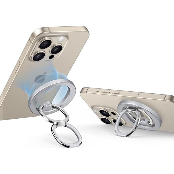 ESR HaloLock Magnetic Ring Stand Silver