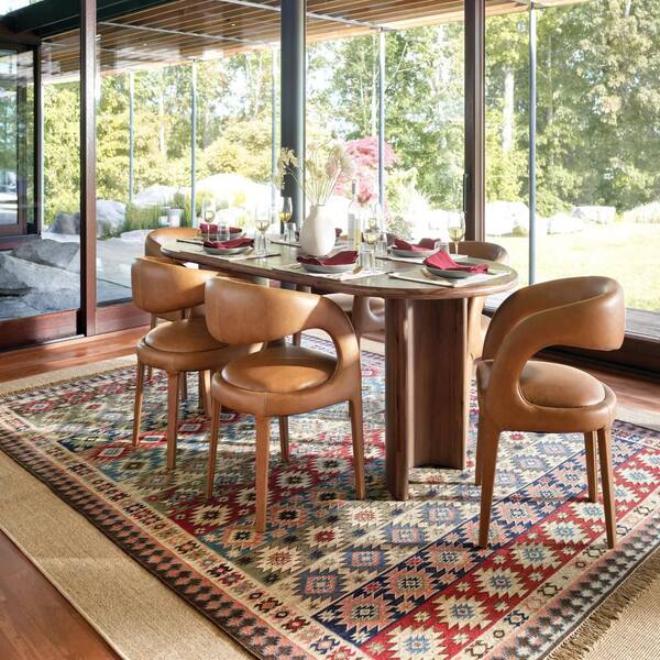 Balsam Kilim Handwoven Wool Multi 5 ft. x 8 ft. Indoor Area Rug