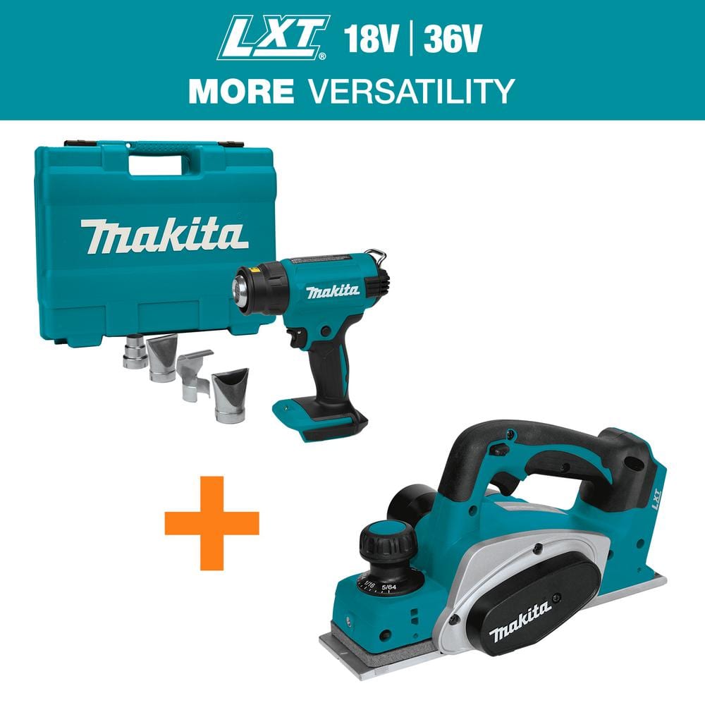 18V LXT Lithium-Ion Cordless Heat Gun (Tool Only) with 18V LXT Lithium-Ion 3-1/4 in. Cordless Planer (Tool-Only) price history on PriceWatchPro