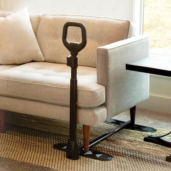 Couch Cane Standing Aid with Organizing Pouch