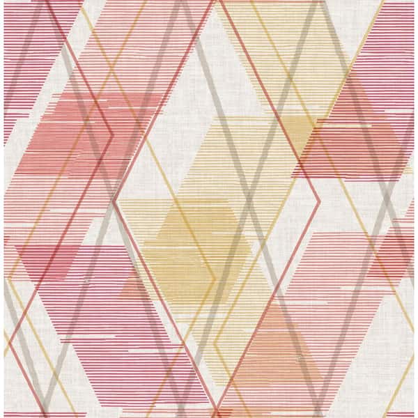 NuWallpaper Coral Wallis Peel and Stick Peel and Stick/Removable Vinyl Wallpaper