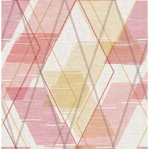 Coral Wallis Peel and Stick Wallpaper Sample