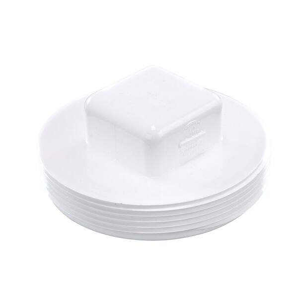 NDS PVC S&D Cleanout Plug, 4 in. MPT