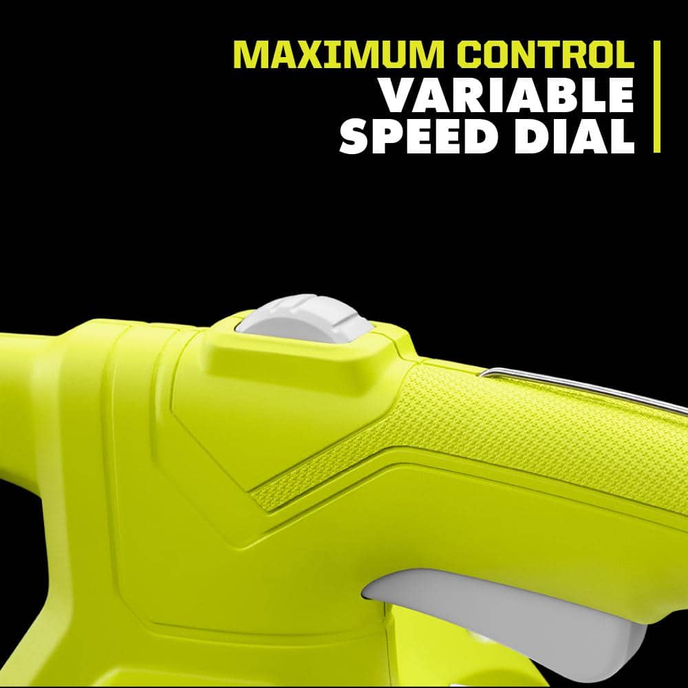40V Cordless Black and Green Leaf Vacuum Mulcher