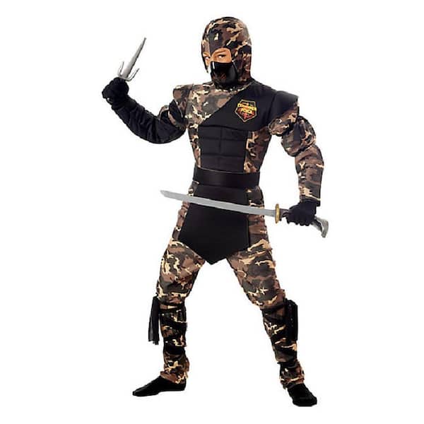California Costume Collections Large Boys Special Ops Ninja Kids Costume