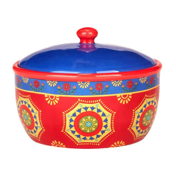 Certified International Spice Love Bean Pot with Lid