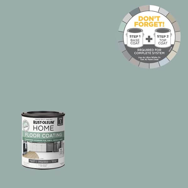 1 qt. River Mist Interior Floor Base Coating