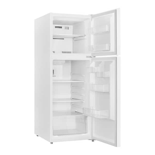 Vissani 10.1 cu. ft. Top Freezer Refrigerator in White Garage
