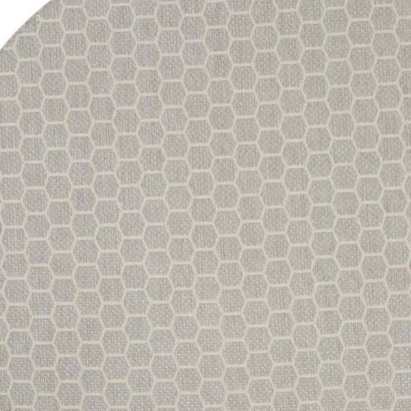 5 ft. x 7 ft. Ivory Beige and Gray Abstract Non Skid Area Rug