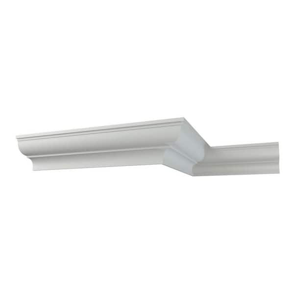 Midland 6.25 in. D x 9.625 in. W x 96 in. L Polyurethane Crown Moulding