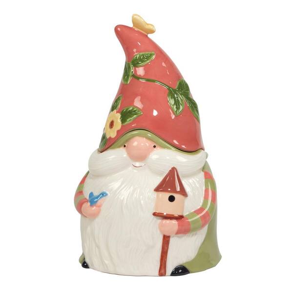 Mr. factory Lucky Gnome Leprechaun St. Patrick's Canister Cookie Jar