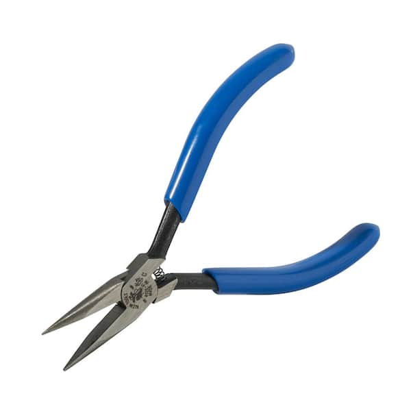 Klein Tools 7 in. Standard Long Nose Side Cutting Pliers D203-7SEN - The  Home Depot