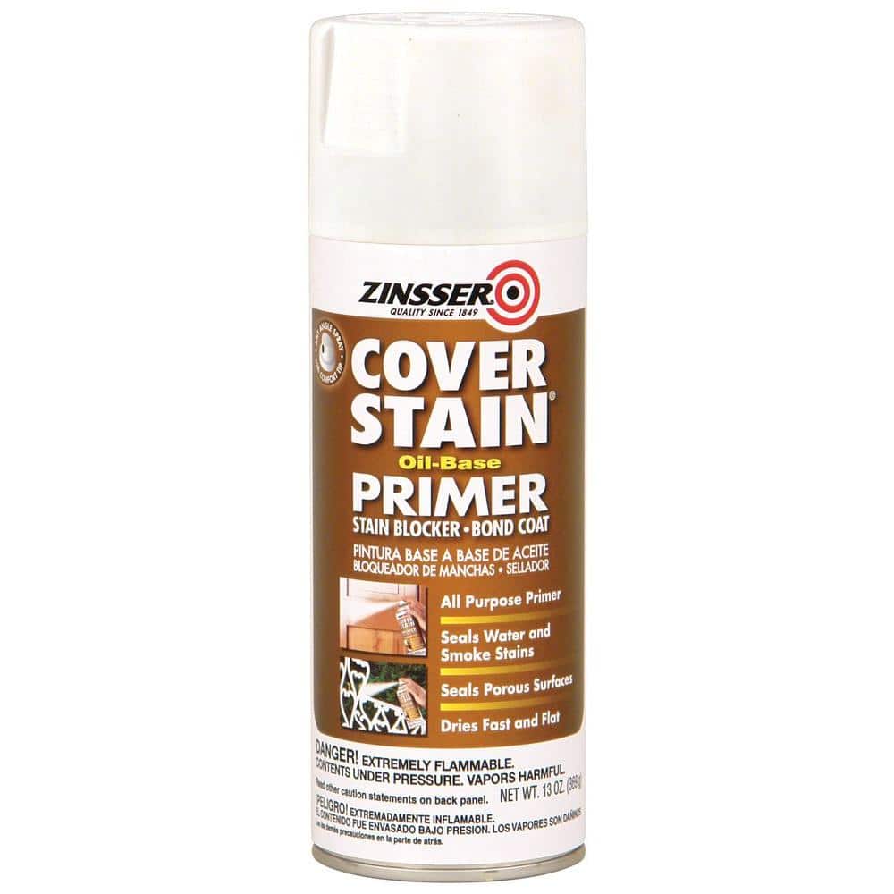 UPC 047719036081 product image for Cover Stain 13 oz. White Oil-Based Interior/Exterior Primer and Sealer Spray | upcitemdb.com