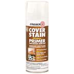 Cover Stain 13 oz. White Oil-Based Interior/Exterior Primer and Sealer Spray