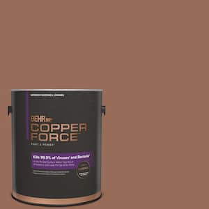 1 gal. #S200-6 Timeless Copper Eggshell Enamel Virucidal and Antibacterial Interior Paint & Primer