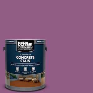 1 gal. #OSHA-4 OSHA SAFETY PURPLE Solid Color Flat Interior/Exterior Concrete Stain
