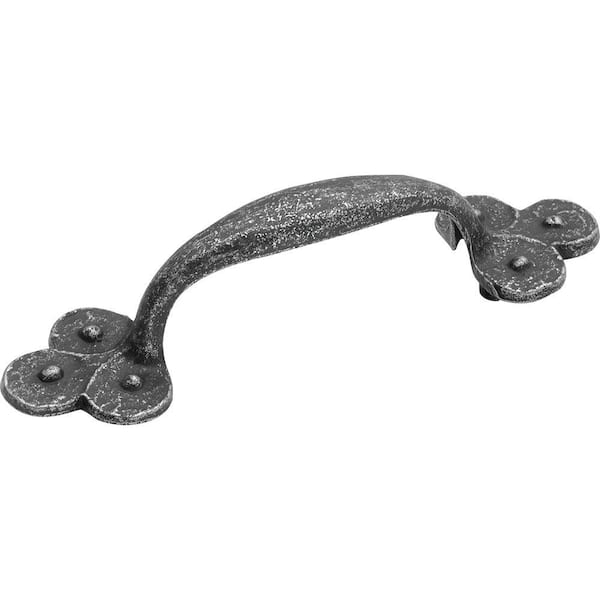 HICKORY HARDWARE Bourbon Street 3 in. Vibra Pewter Cabinet Center-to-Center Pull