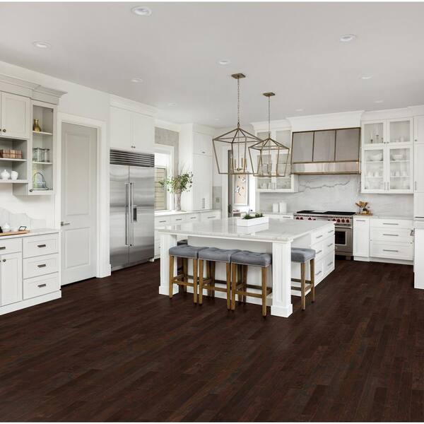 Reviews For Blue Ridge Hardwood Flooring Sed Birch Raisin 3 8 In T X 5 W Random Length Click Lock Engineered 22 Sq Ft Case 23051 The Home Depot Engineered Hardwood Flooring