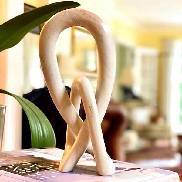 DIY Textured Knot Sculpture