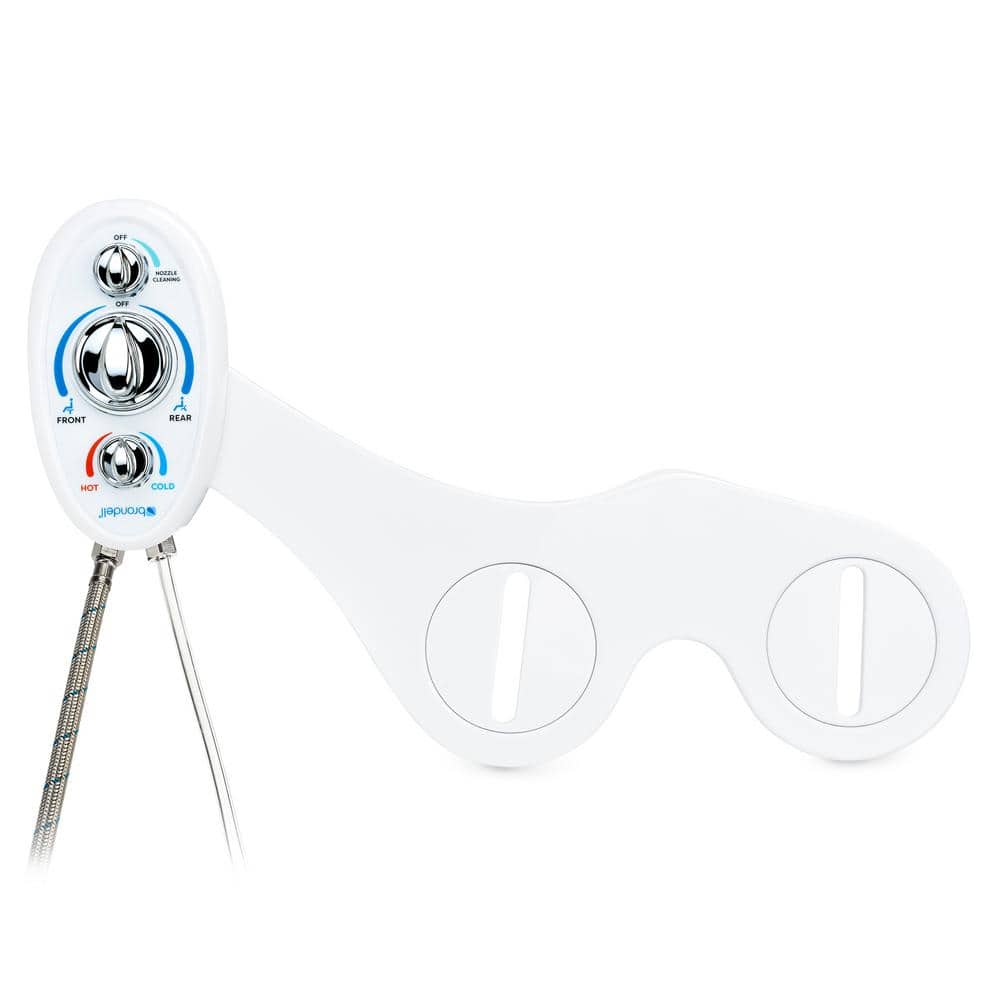 SouthSpa Left Handed Attachable Bidet System Bidet Attachment with Warm Water Temperature