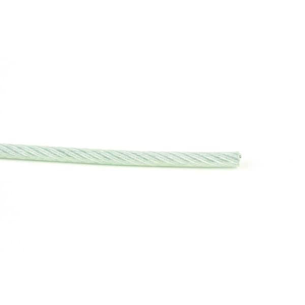 1/4 in. x 1 ft. Stainless Steel Vinyl Coated Wire Rope