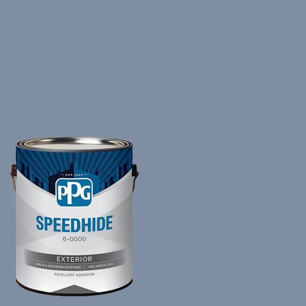 SPEEDHIDE 1 gal. PPG10-21 Acceleration Semi-Gloss Exterior Paint