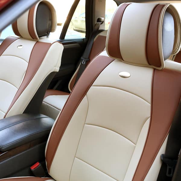 Ultra-Comfort Leatherette 47 in. x 23 in. x 1 in. Seat Cushions - Front Set