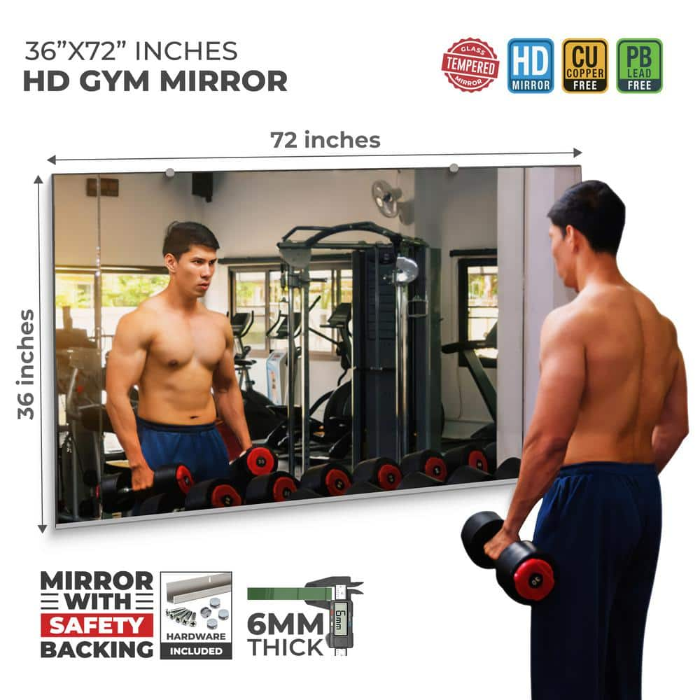 Fab glass gym mirror sale