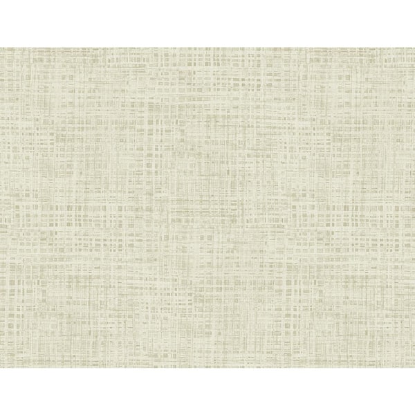 Seabrook Designs Linen Ami Faux Paper Unpasted Wallpaper Roll (60.75 sq. ft.)