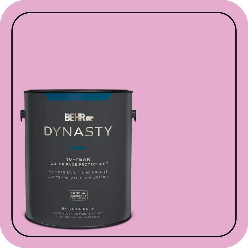 1 gal. #680A-3 Pink Bliss Satin Enamel Exterior Stain-Blocking Paint & Primer price history on PriceWatchPro