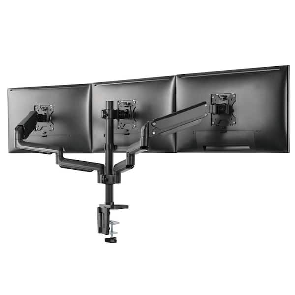 mount-it! Triple Monitor Mount with Gas Spring Arms Adapter MI